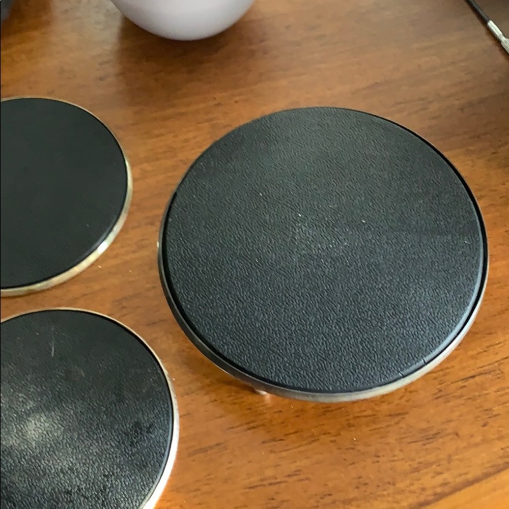 Genuine silver coasters set of 6 - Picture 7 of 7